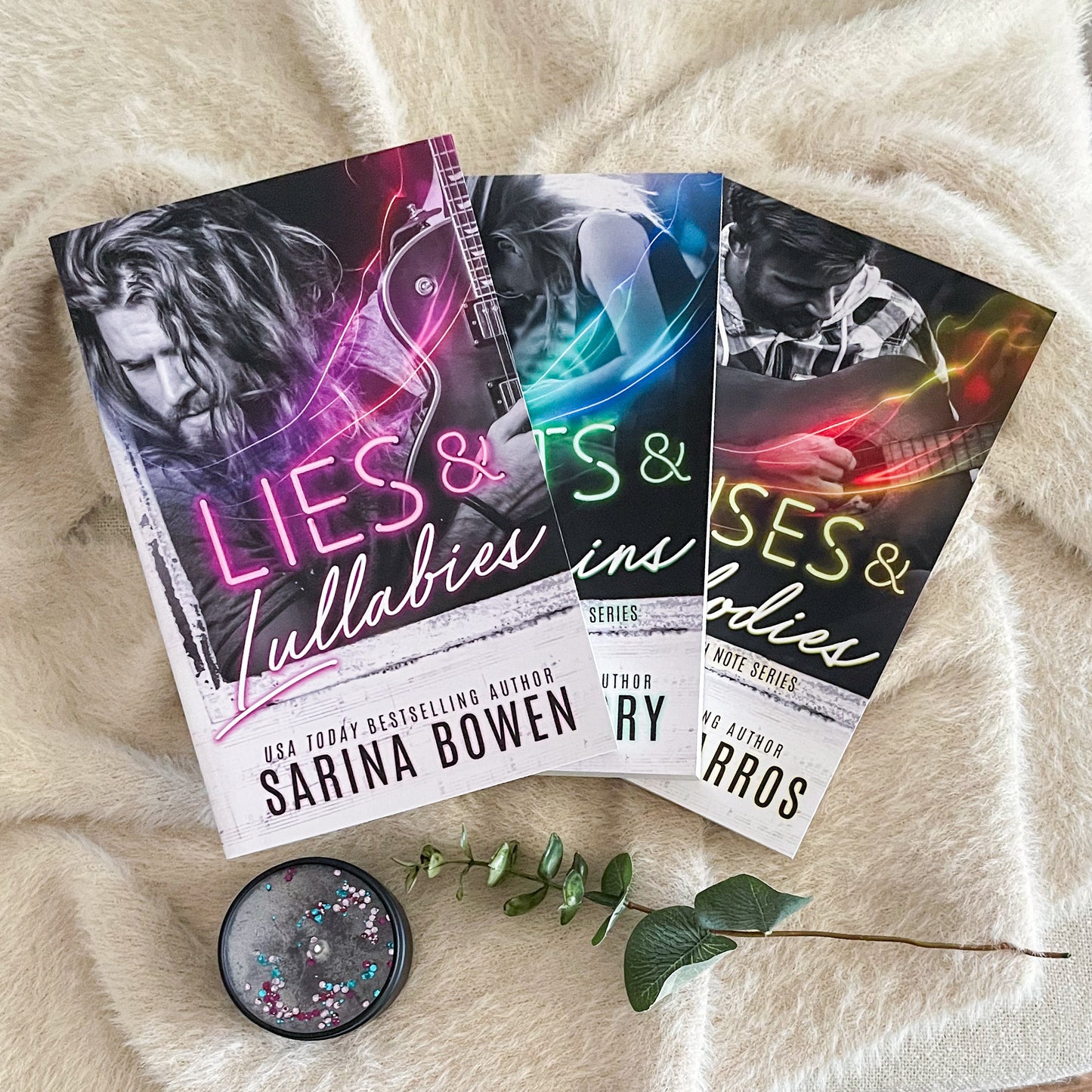 Hush Note series by Sarina Bowen, Devney Perry and Rebecca Yarros