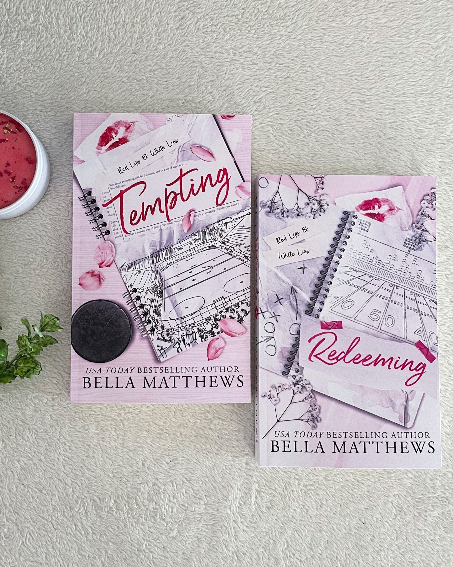 Red Lips & White Lies series by Bella Matthews