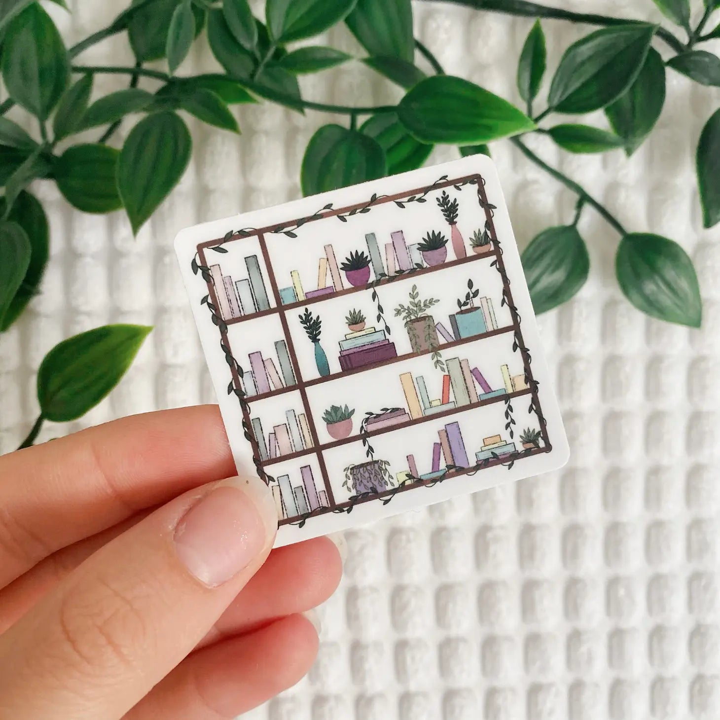 Library Shelf Sticker Book Shelf sticker – Wild Hearts Bookshop