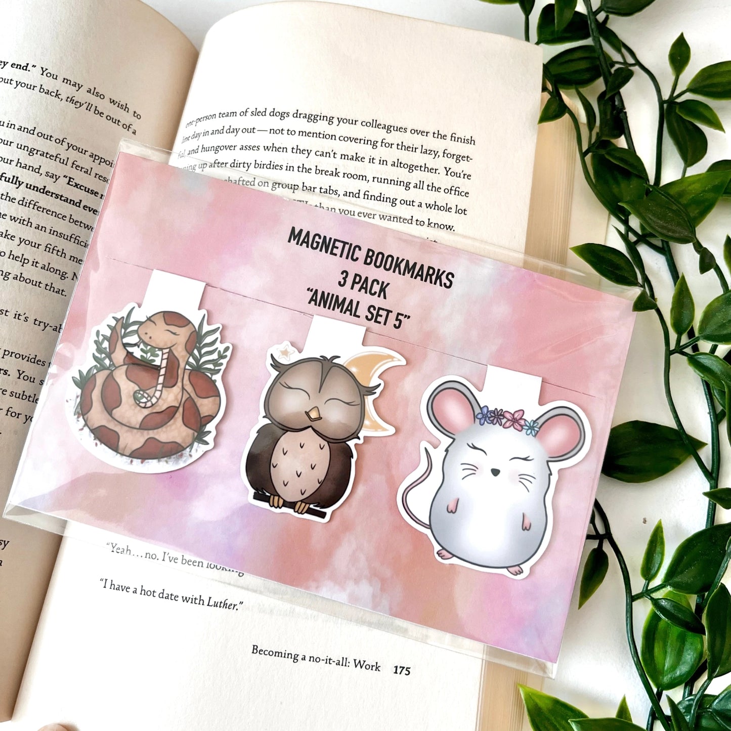 Animals Magnetic Bookmark