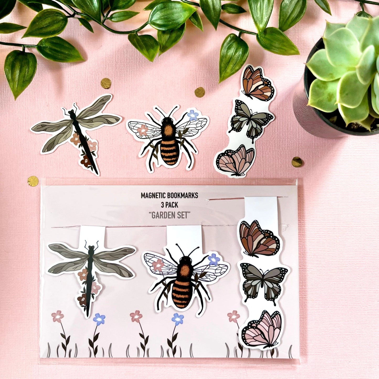 Garden Magnetic Bookmark