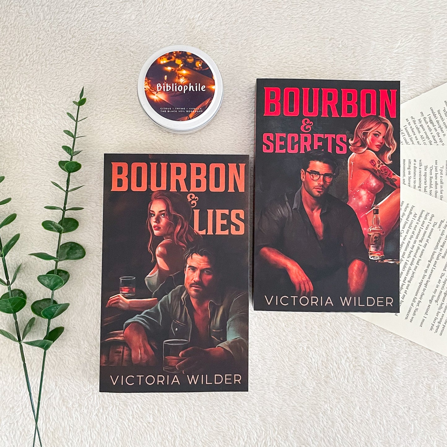 The Bourbon Boys series by Victoria Wilder