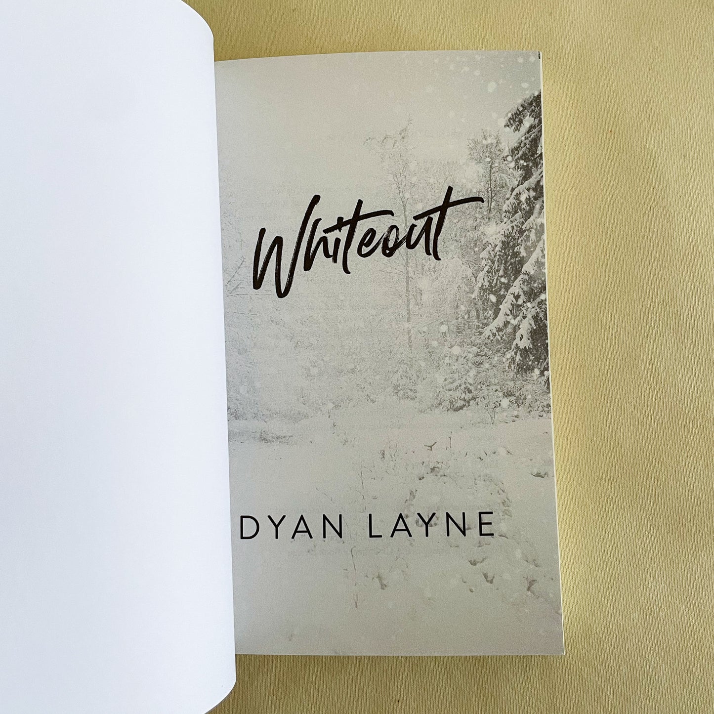 Whiteout by Dyan Layne