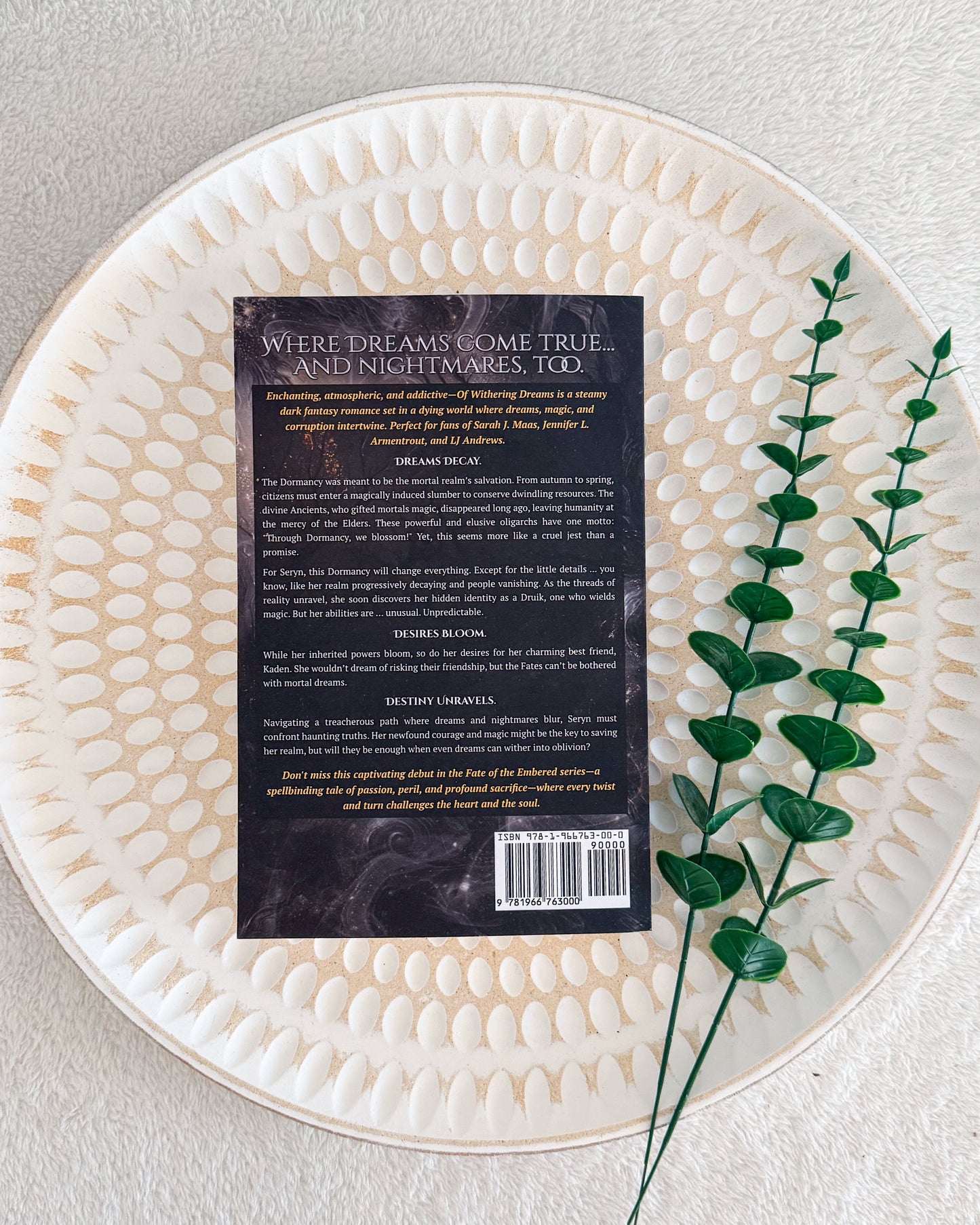 Fate of the Embered series by Rowyn Adelaide