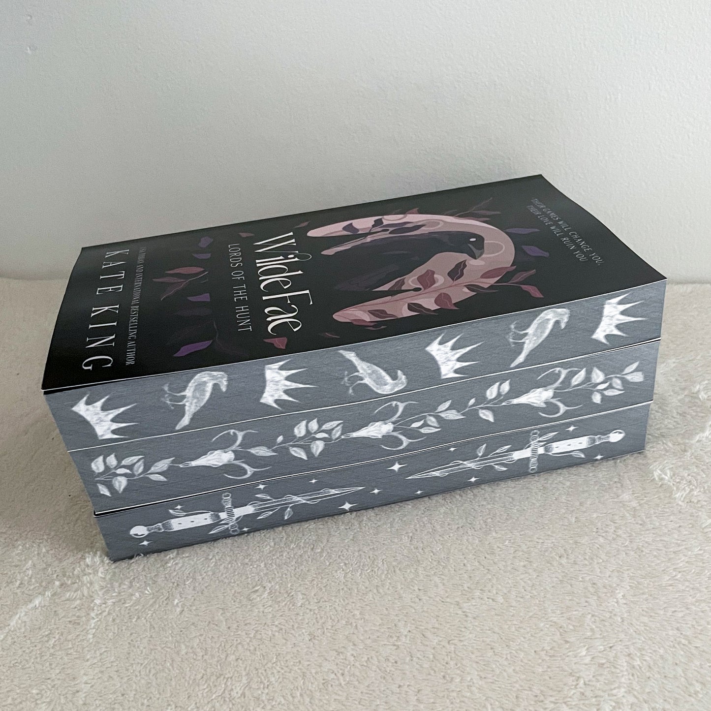 Wilde Fae series (printed edges) by Kate King