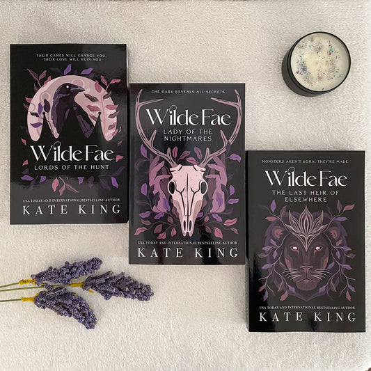 Wilde Fae series (printed edges) by Kate King