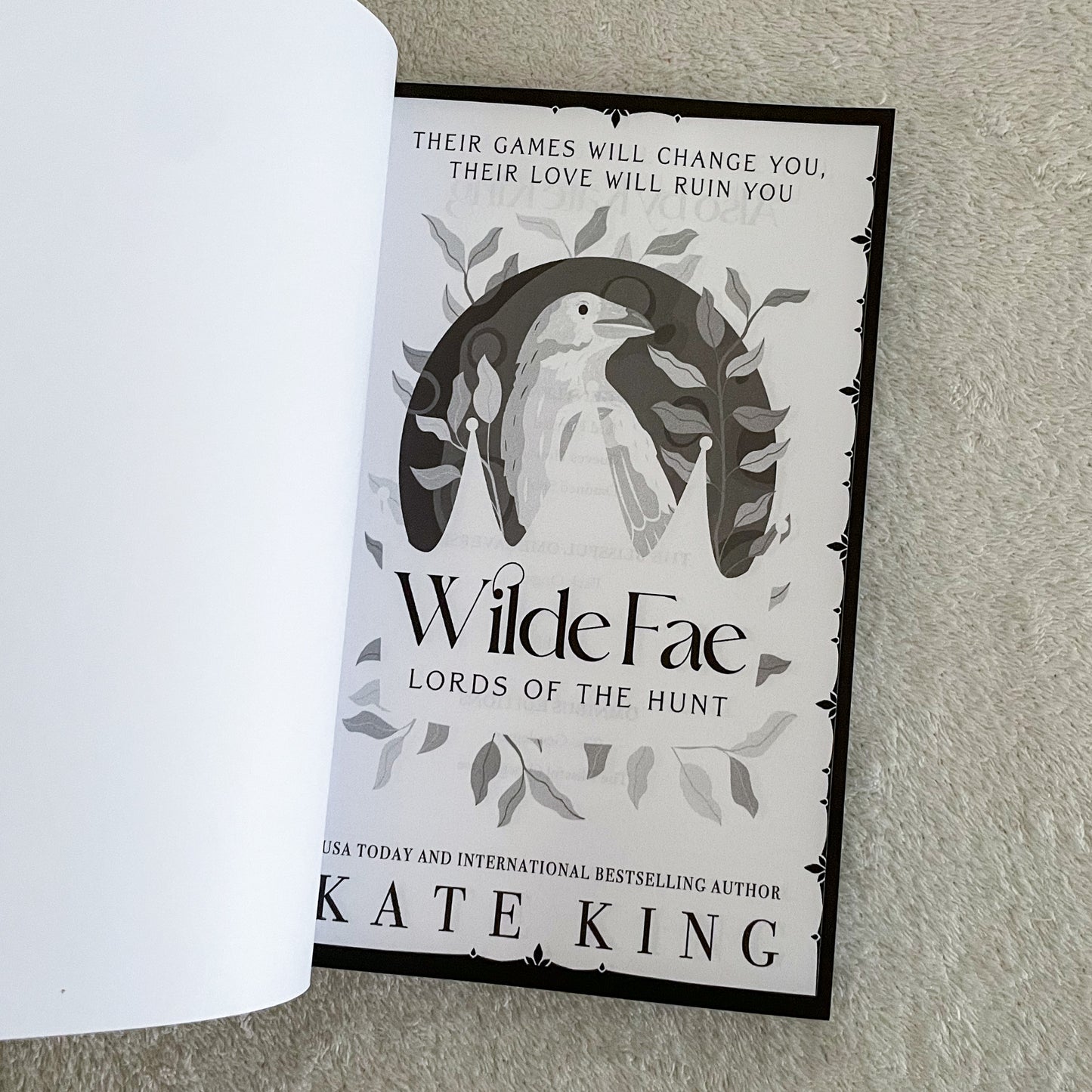 Wilde Fae series (printed edges) by Kate King