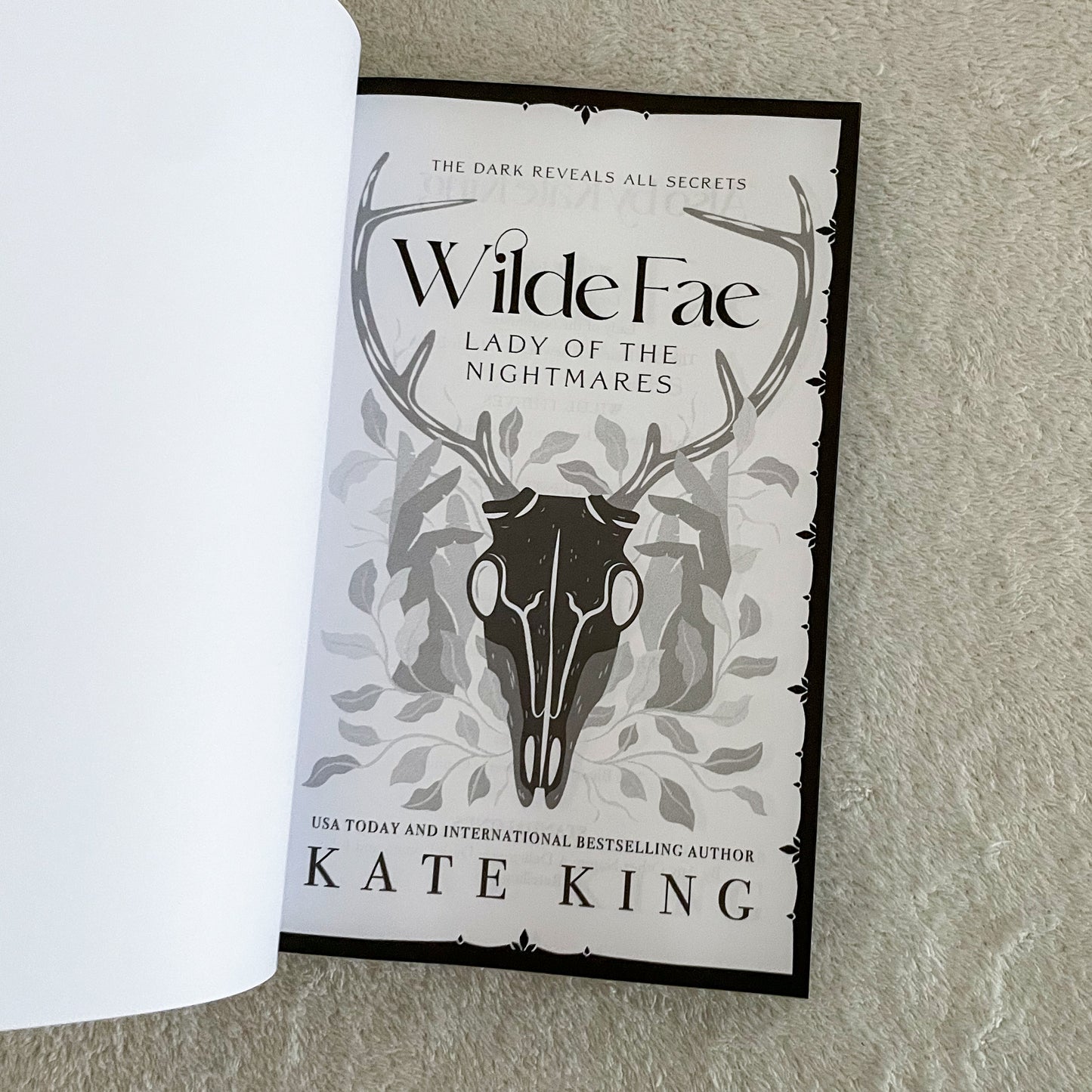 Wilde Fae series (printed edges) by Kate King