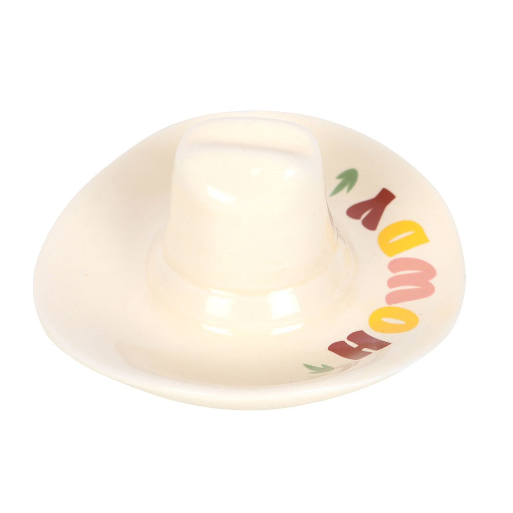 Howdy Cowboy Hat Trinket Tray