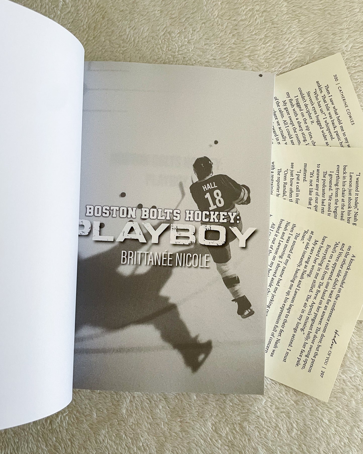 Boston Bolts Hockey series by Brittanee Nicole