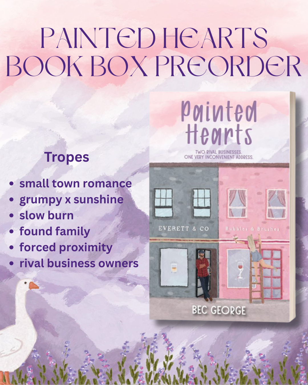 Painted Hearts Book Box - Preorder