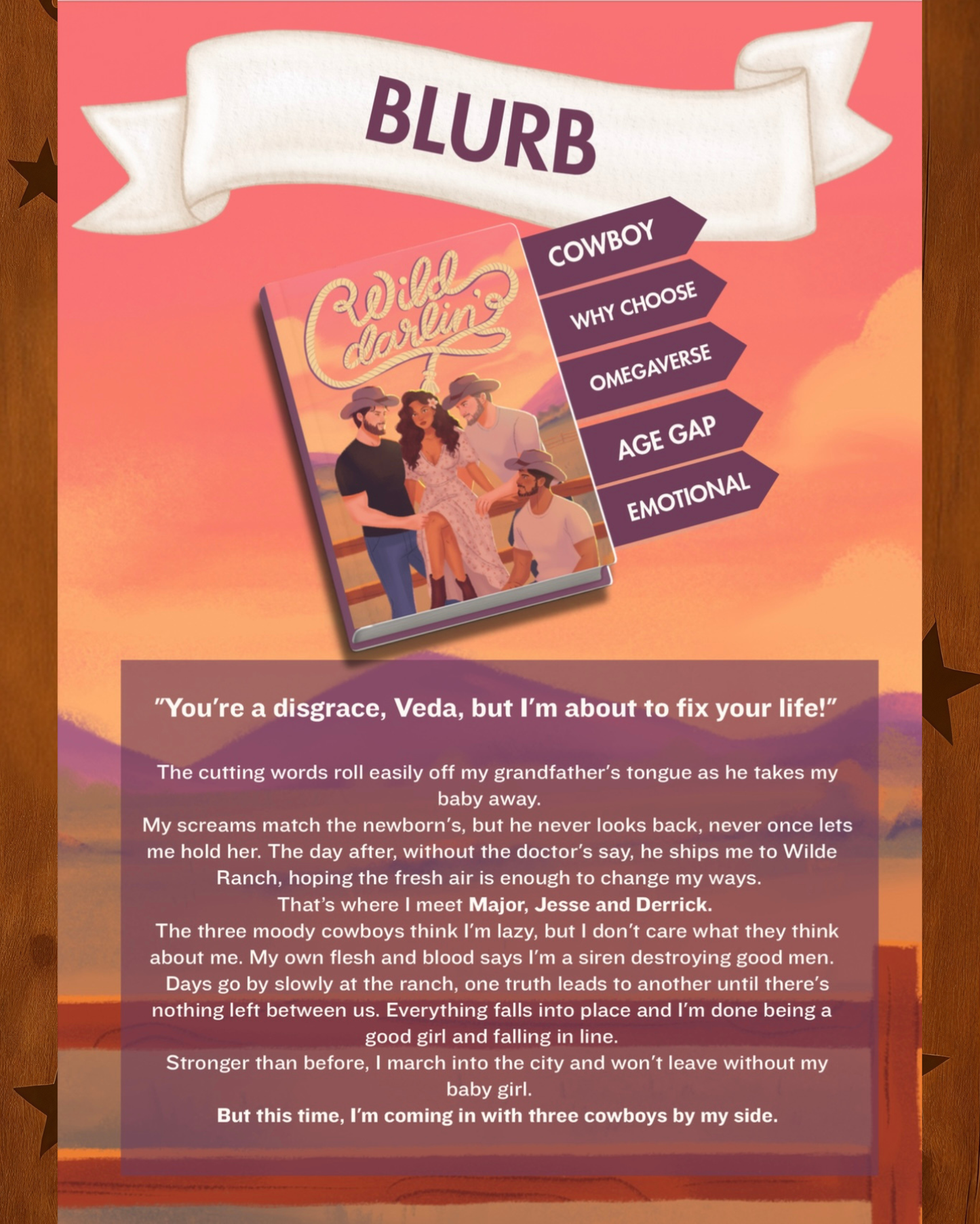 Preorder: Wild Darlin’ by Amy Oliveira