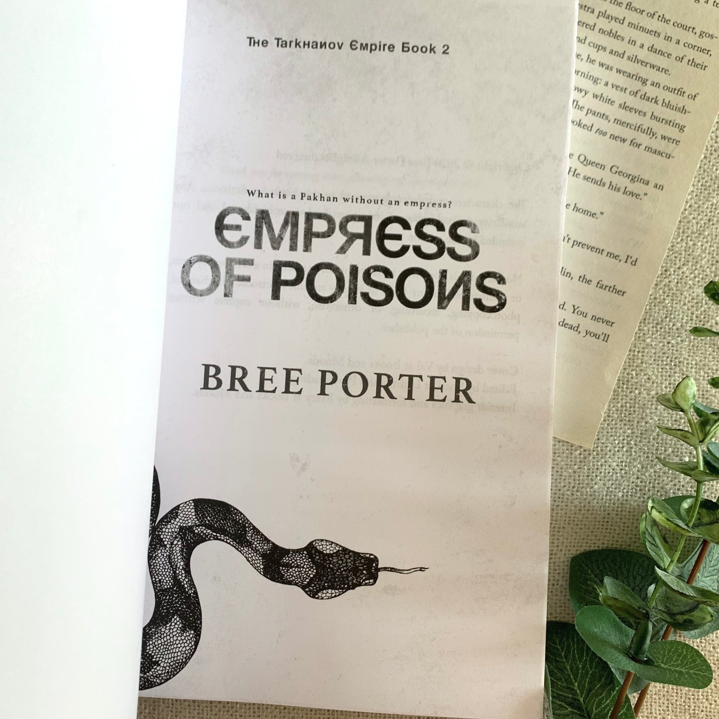 The Tarkhanov Empire series by Bree Porter