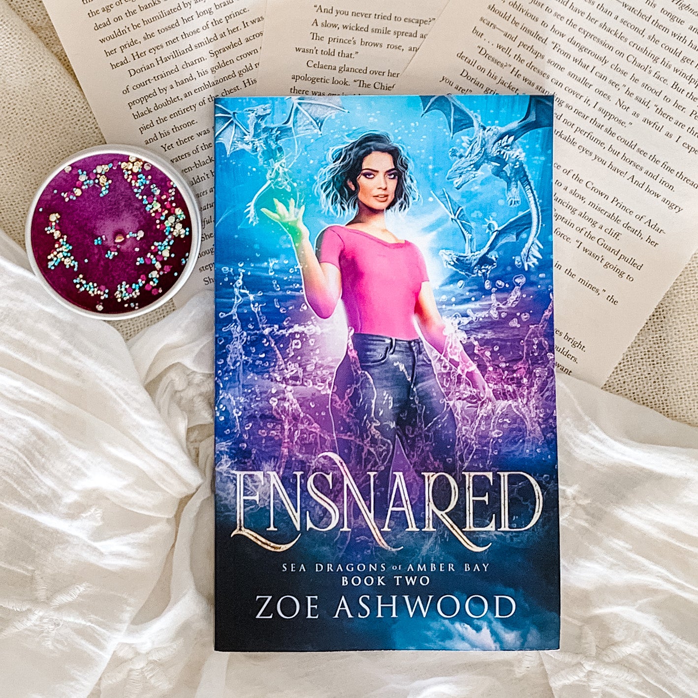 Sea Dragons of Amber Bay series by Zoe Ashwood