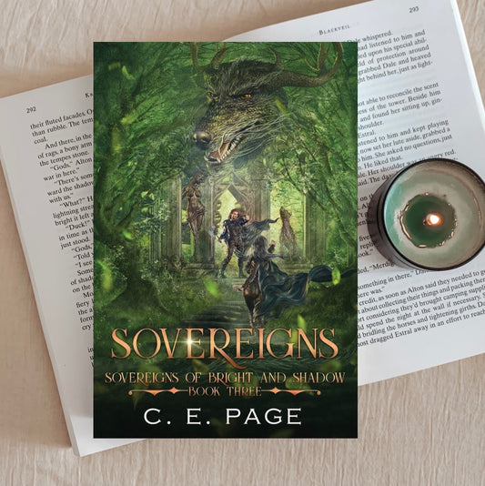 Sovereigns of Bright and Shadow Trilogy by C E Page