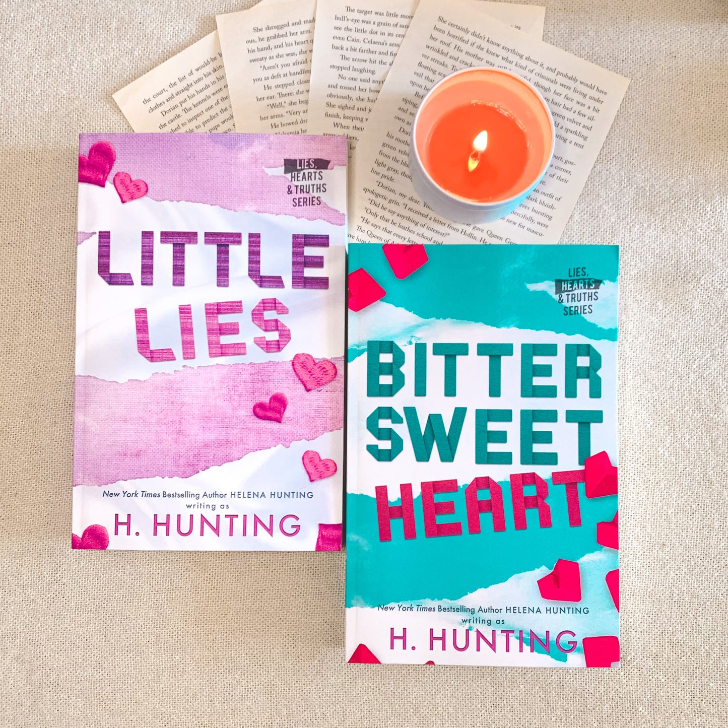 Lies, Hearts & Truth series (Alternate Covers) by Helena Hunting