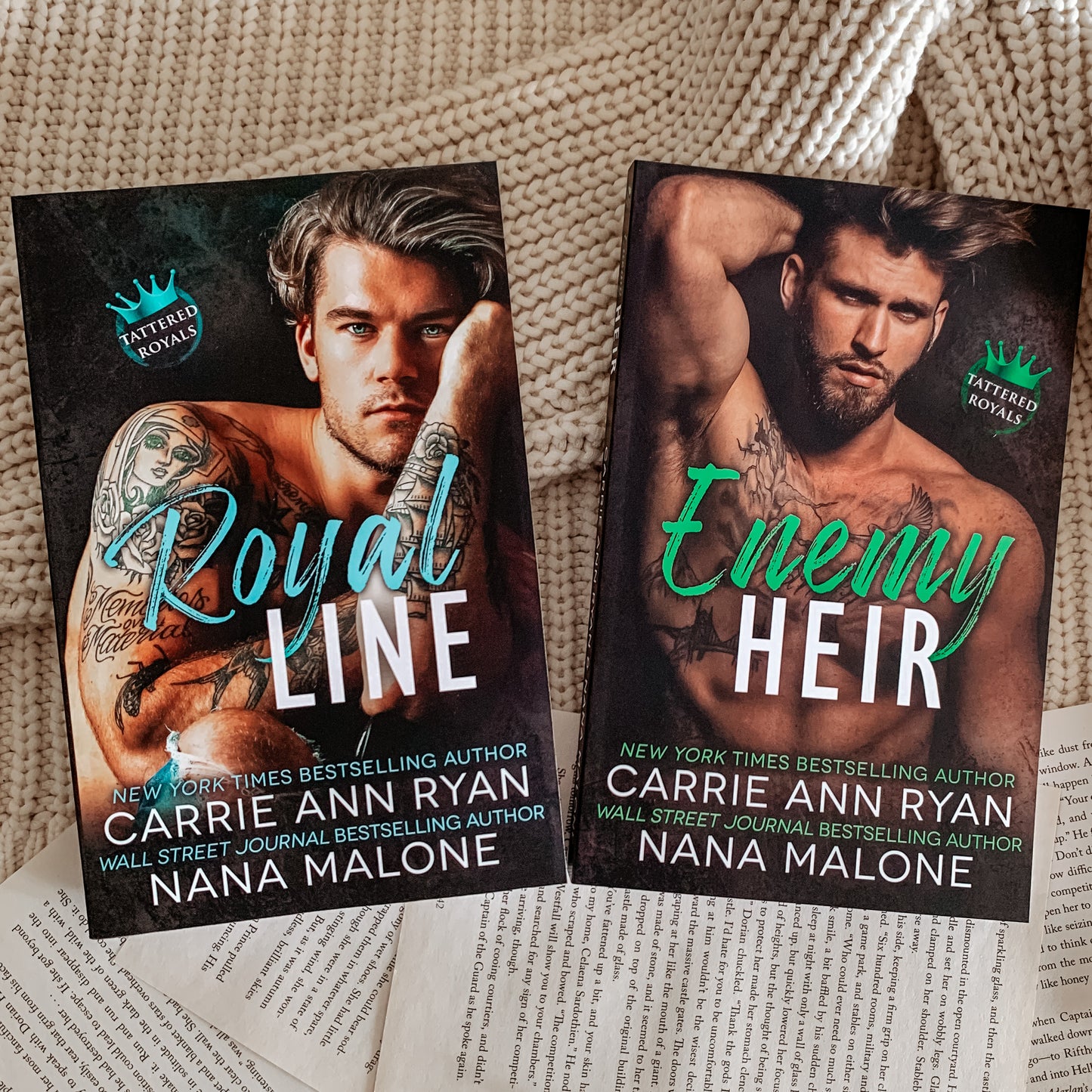 Tattered Royals series by Carrie Ann Ryan and Nana Malone