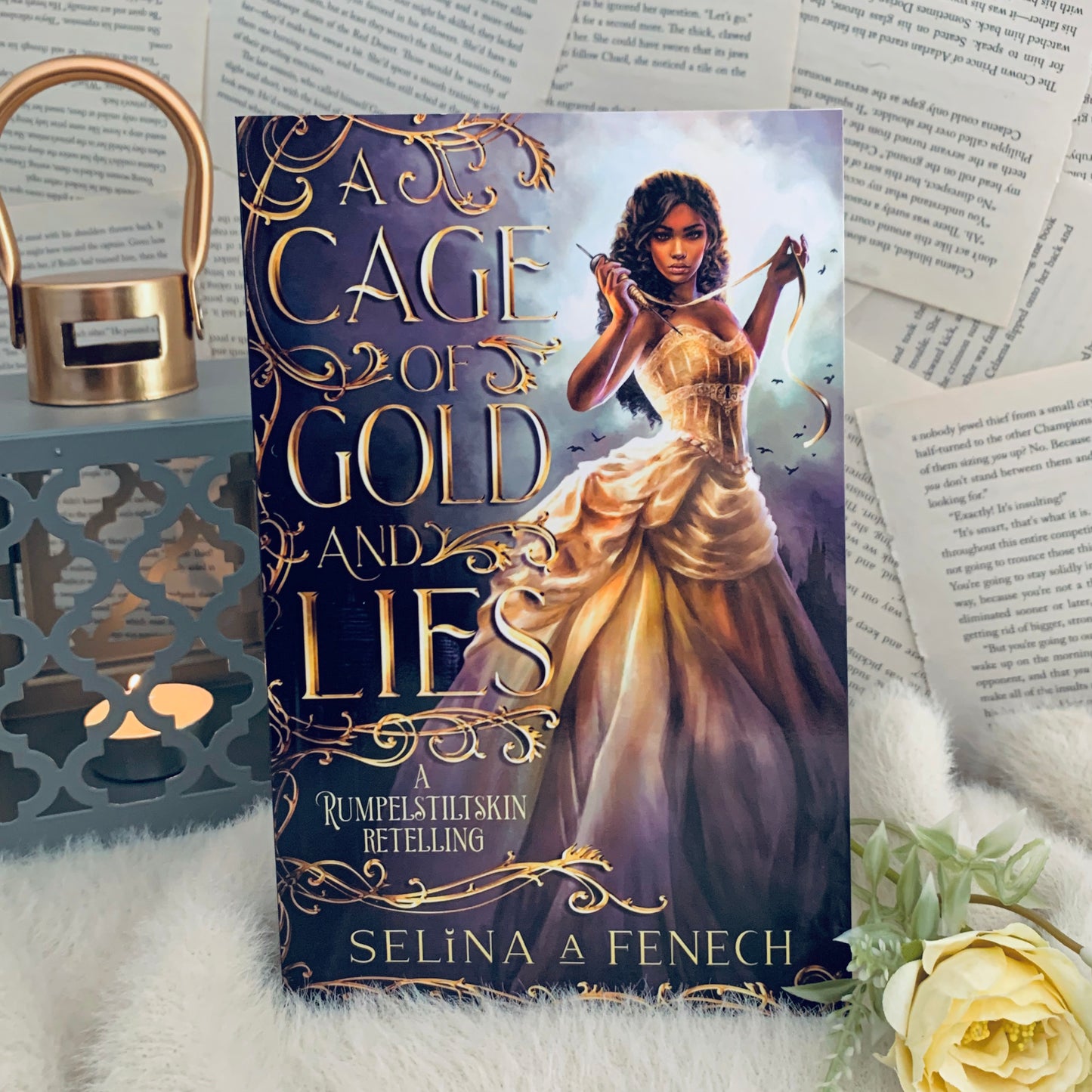 A Cage of Gold and Lies by Selina A Fenech