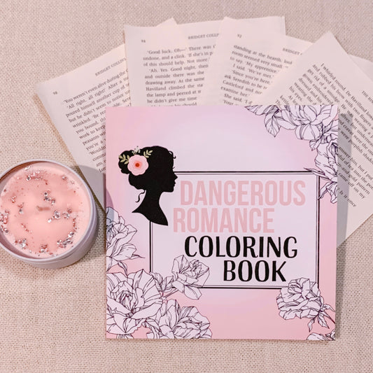 Dangerous Romance Colouring Book