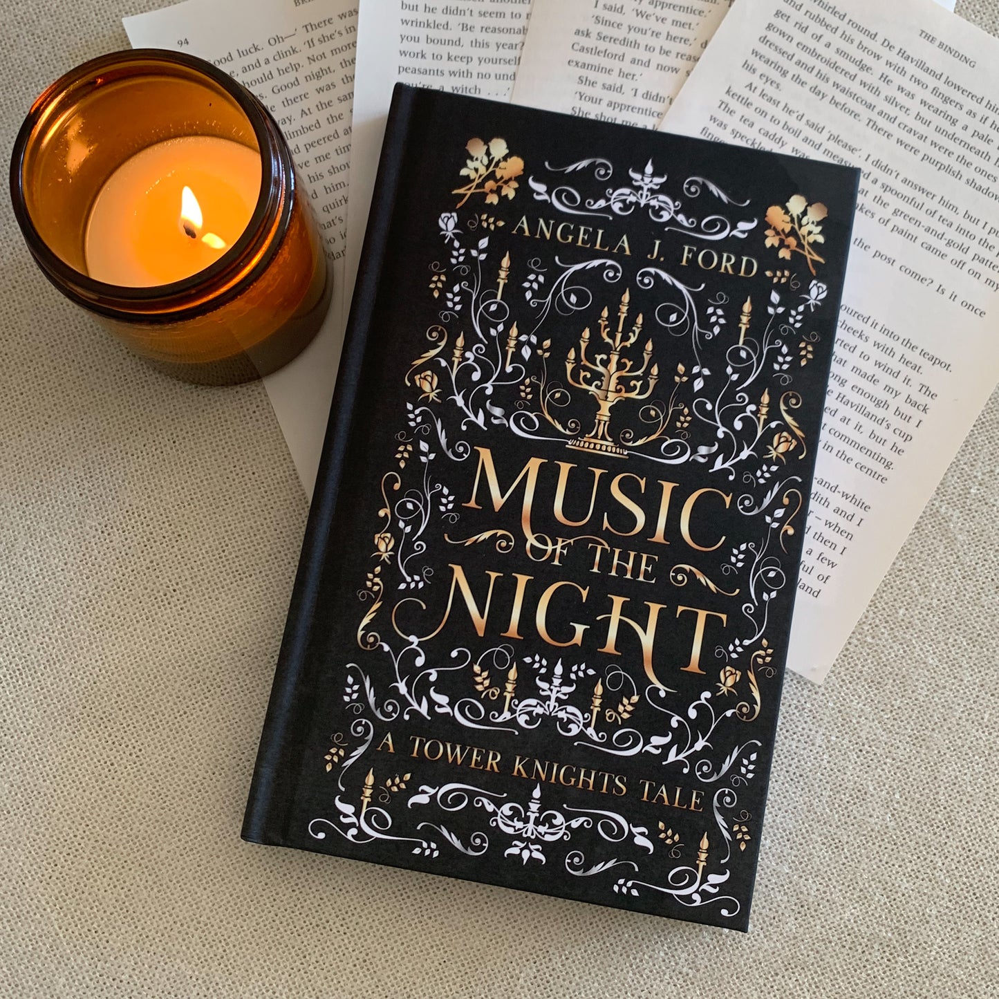 Music of the Night (A Tower Knights Tale) - Hardcover by Angela J. Ford