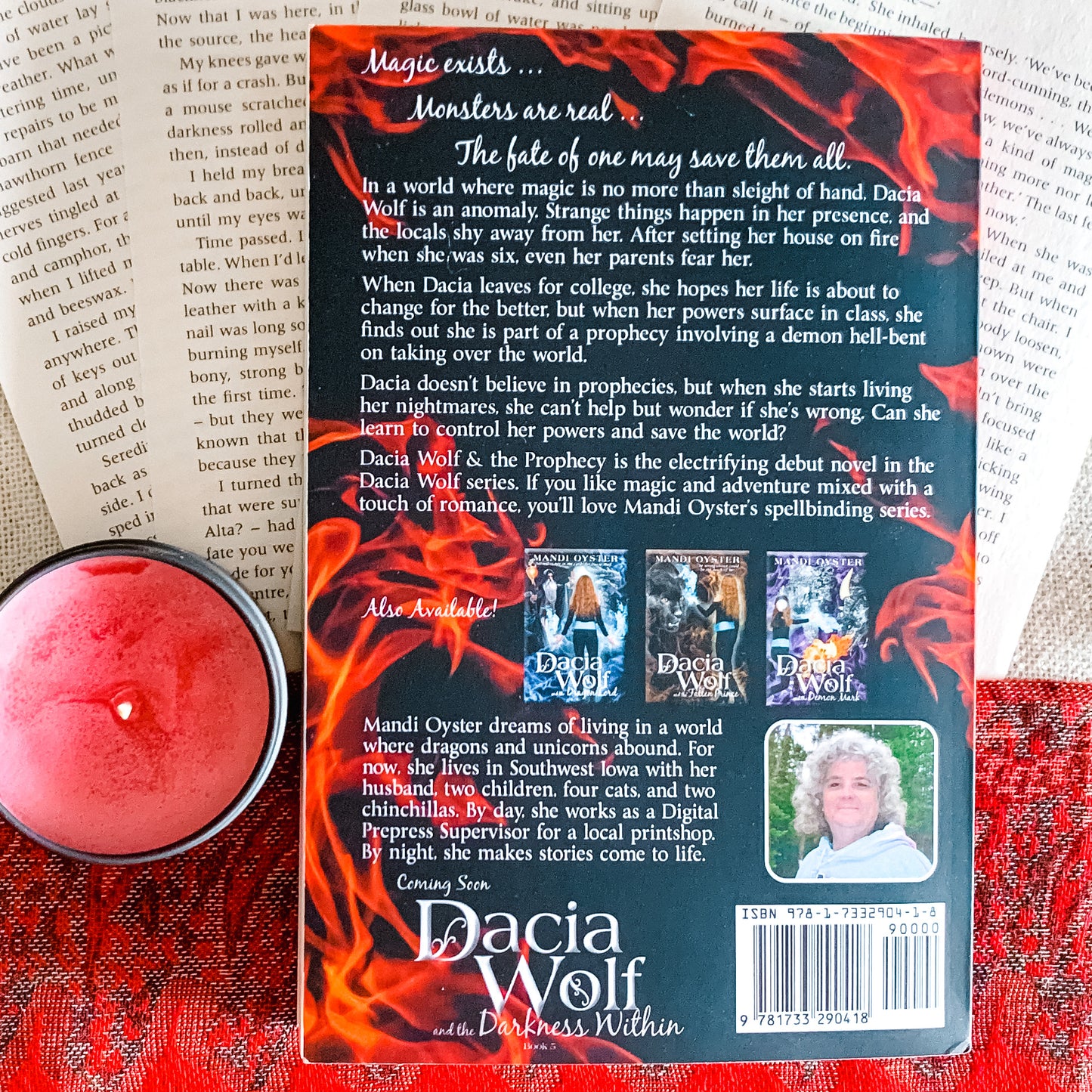 Dacia Wolf & the Prophecy by Mandi Oyster