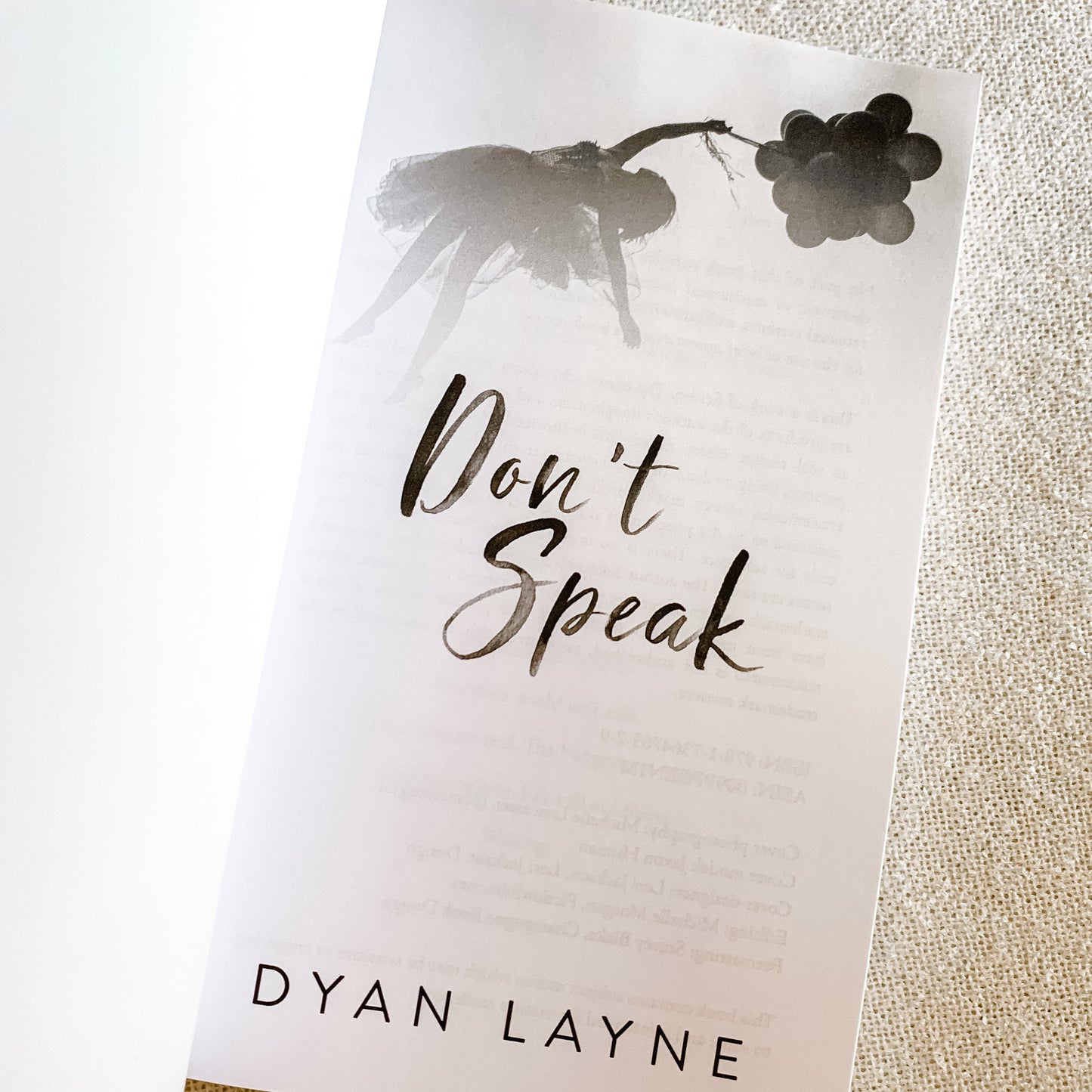 Don’t Speak by Dyan Layne