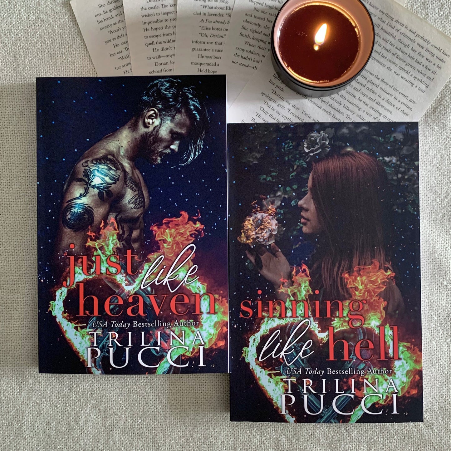 Heaven and Hell duet by Trilina Pucci