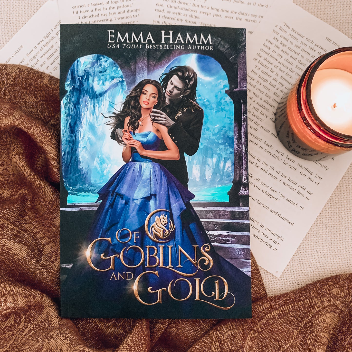 Of Goblin Kings series by Emma Hamm