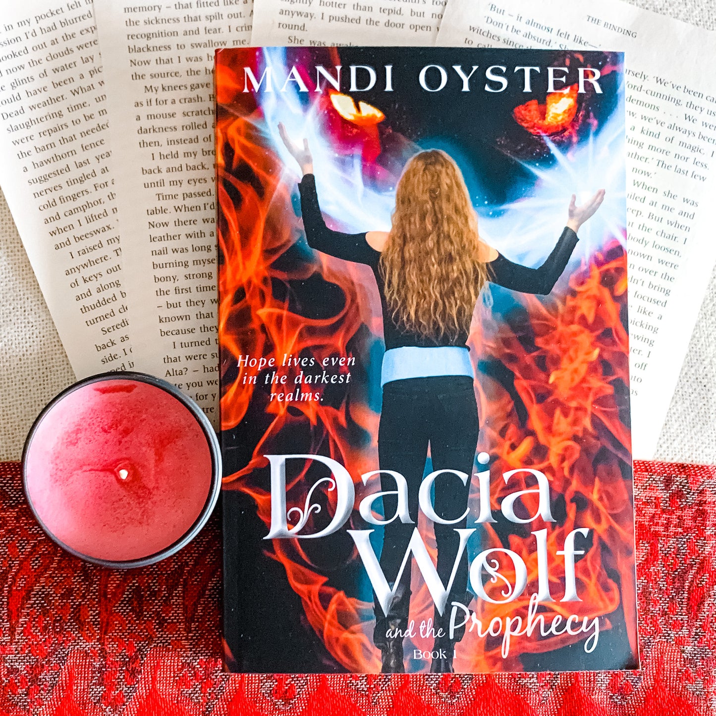 Dacia Wolf & the Prophecy by Mandi Oyster