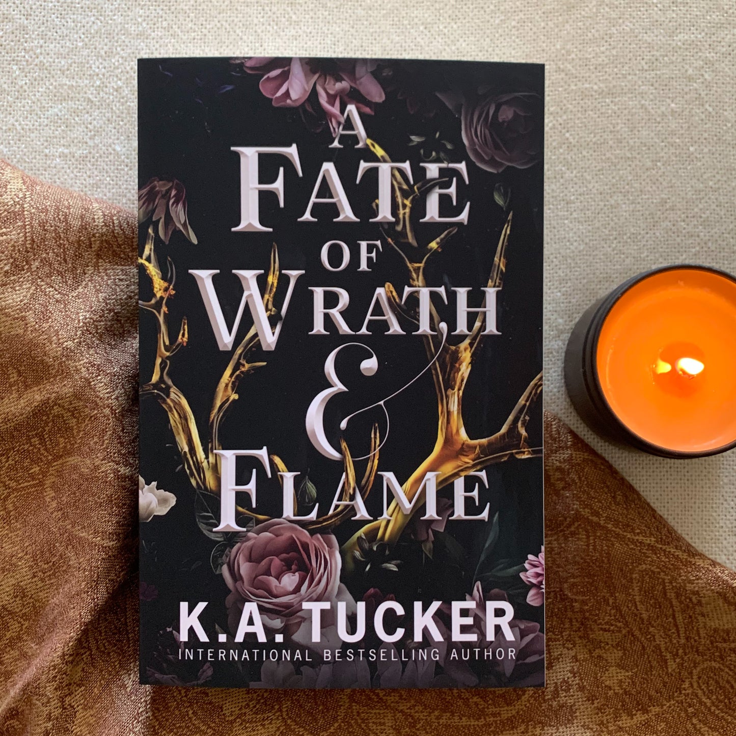 A Fate of Wrath & Flame by K. A. Tucker