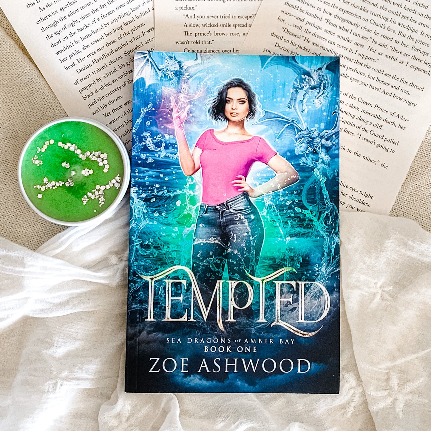 Sea Dragons of Amber Bay series by Zoe Ashwood