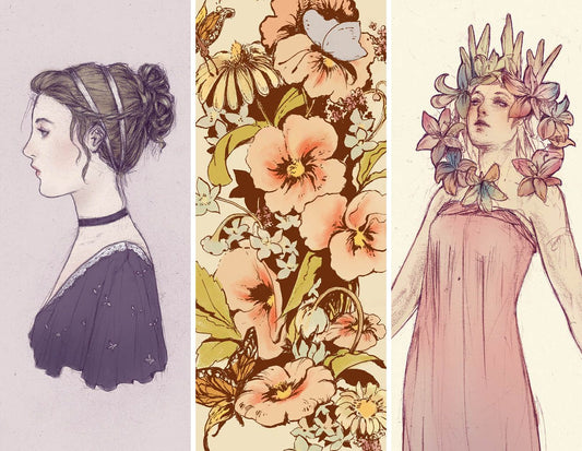 Classics Bookmarks - set of 3