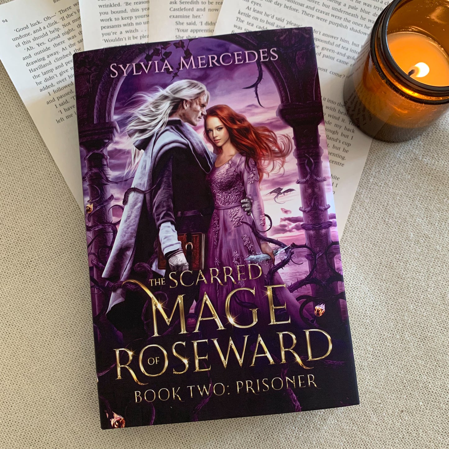 The Scarred Mage of Roseward - Hardcovers by Sylvia Mercedes