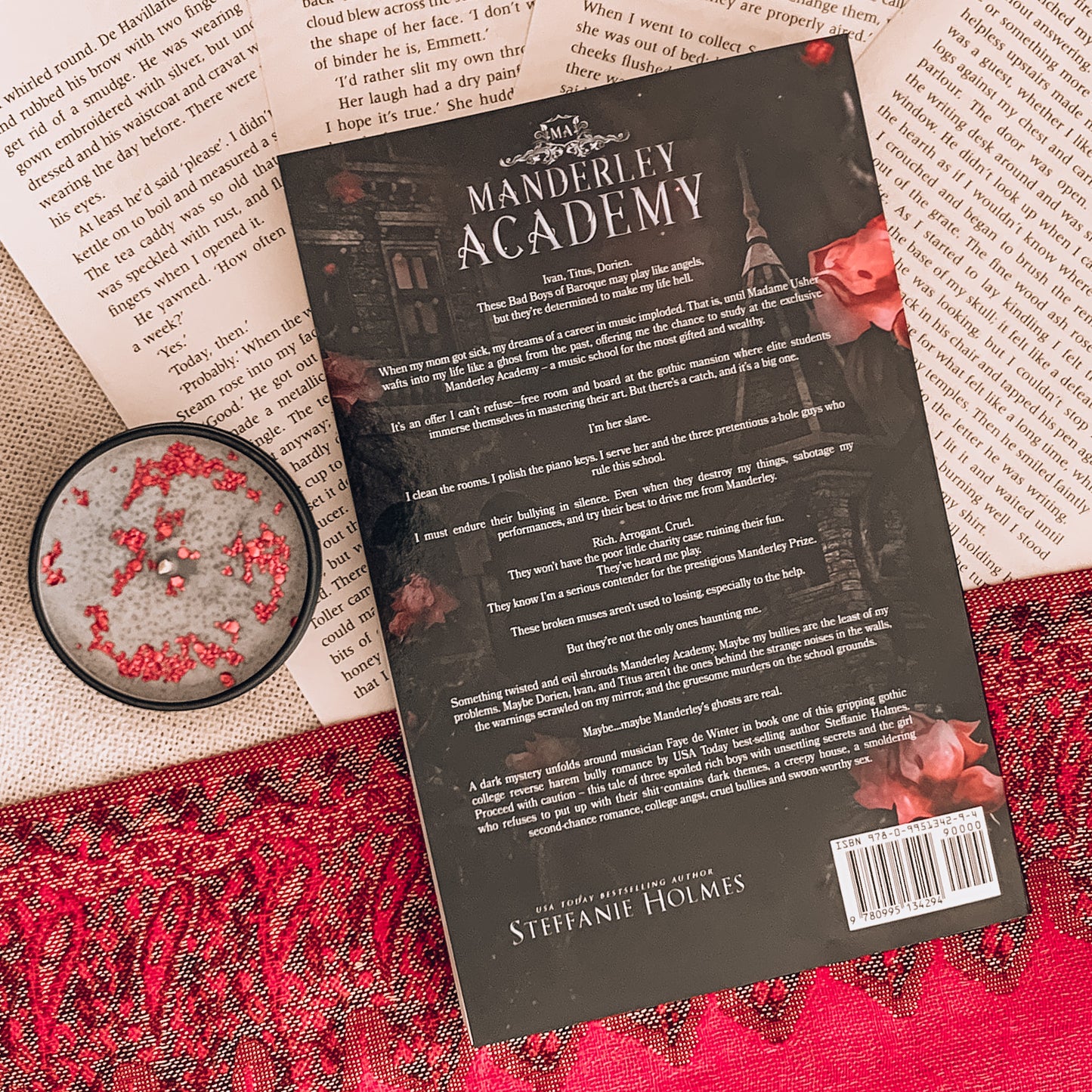 Manderley Academy series by Steffanie Holmes