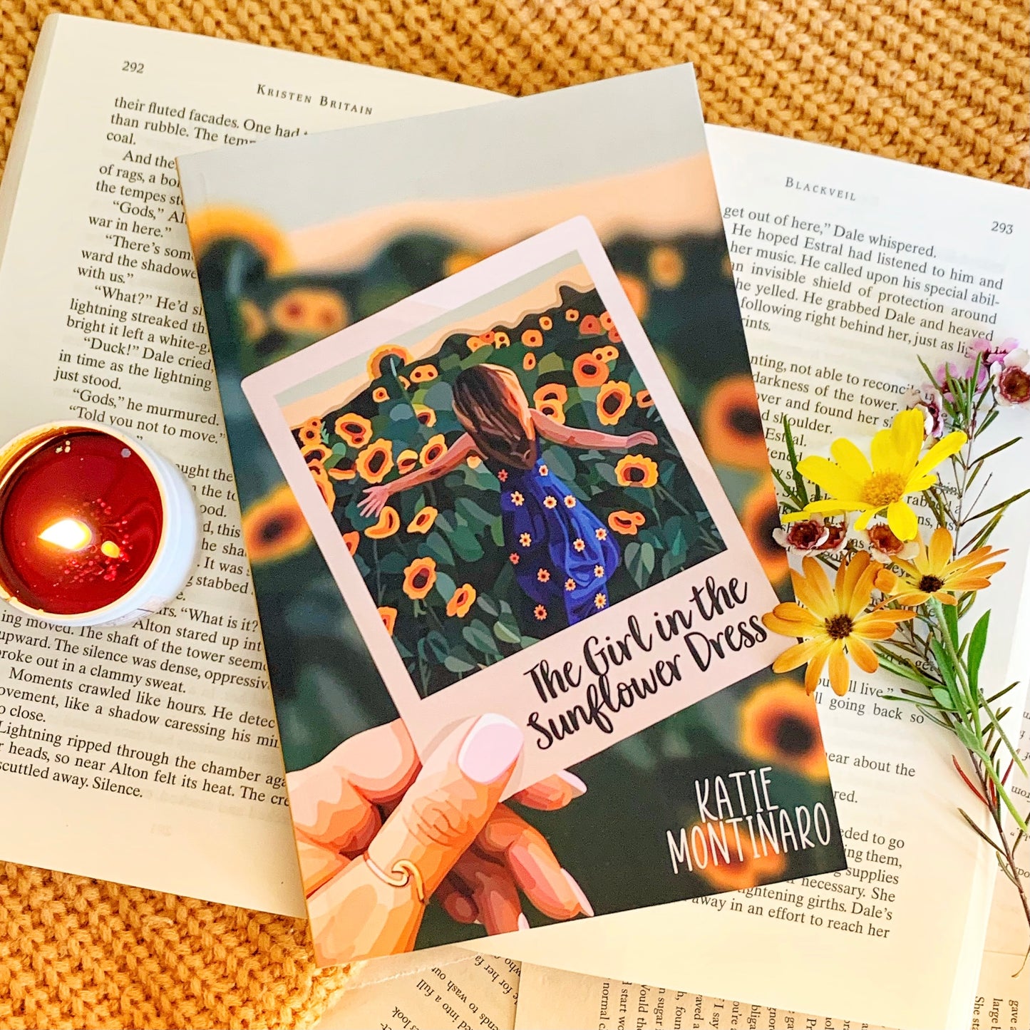 The Girl in the Sunflower Dress by Katie Montinaro