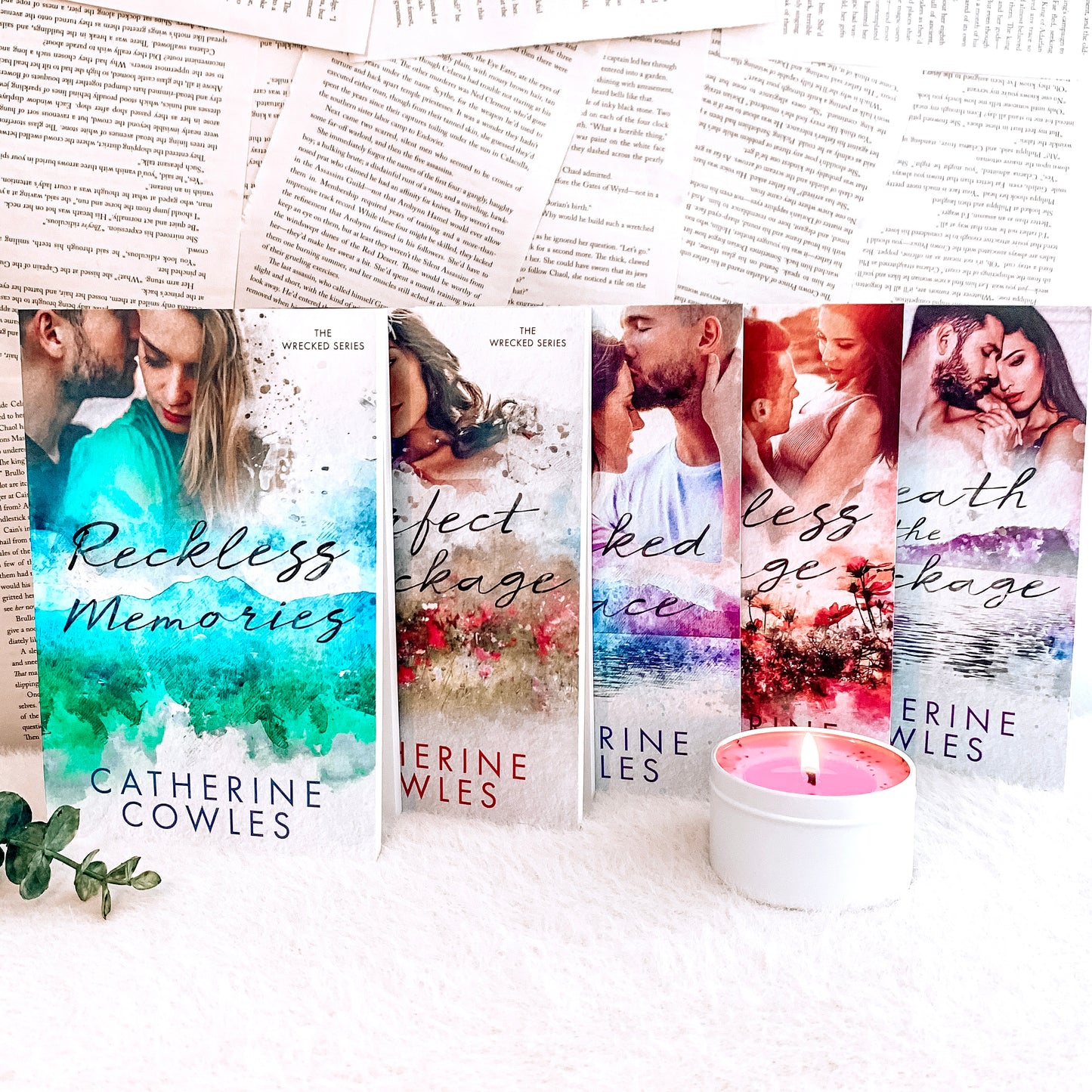Wrecked series by Catherine Cowles